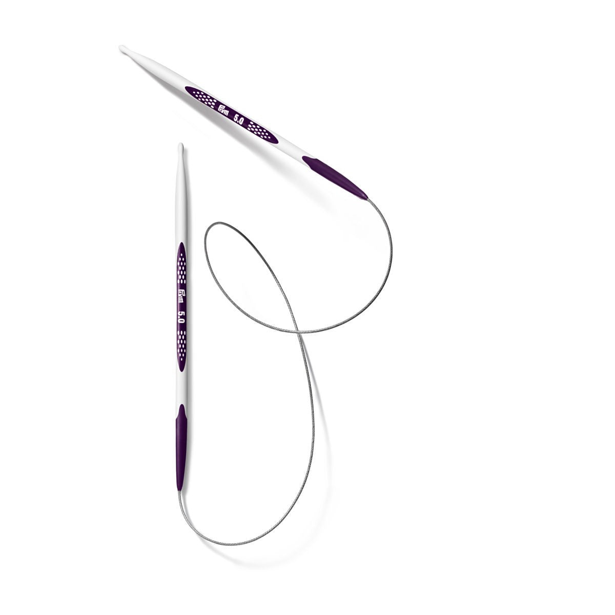 Prym - Agulhas de tricô ergonómicas de 5 mm 215606 - Ribes y Casals