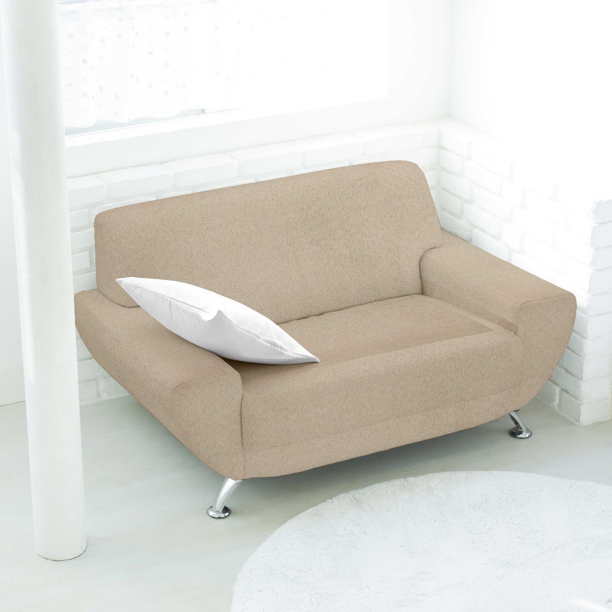 Alcântara Estofos Anti-Nódoas Vison - Ribes y Casals