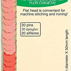 Alfinete Cabeça Flor Rosa Clover - Ribes y Casals