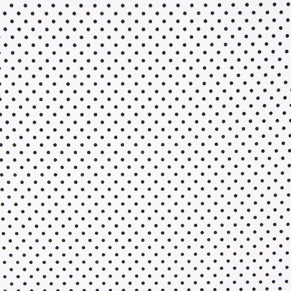 Popeline Algodão Bolinhas Cru - Ribes y Casals