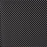 Popeline Algodão Bolinhas Pretas - Ribes y Casals
