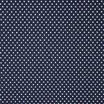 Popeline Algodão Bolinhas Marinho - Ribes y Casals