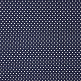 Popeline Algodão Bolinhas Marinho - Ribes y Casals