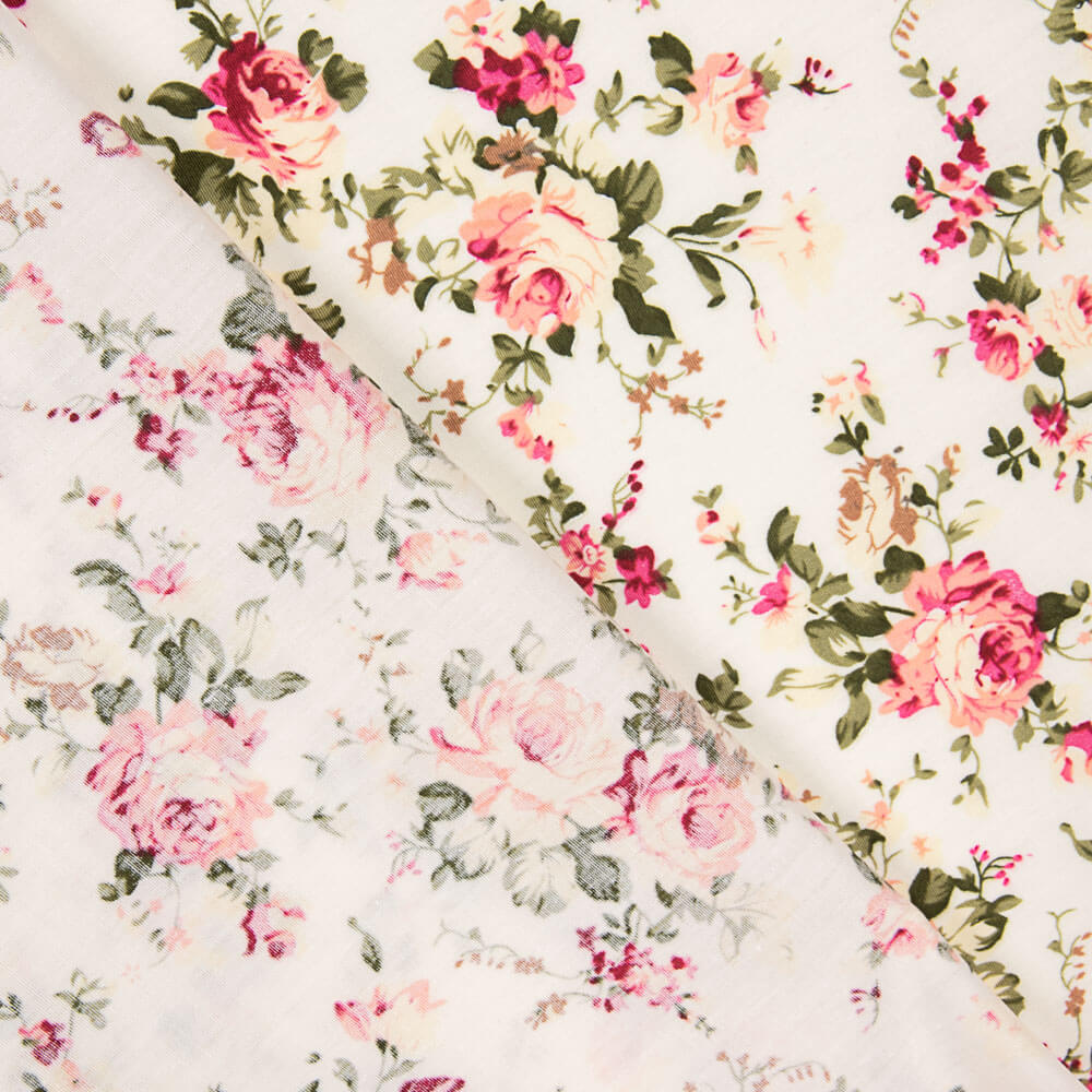 Popeline Algodão Mini Cretone Clássica Cru - Ribes y Casals