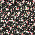 Popeline Algodão Mini Cretone Clássica Preto - Ribes y Casals