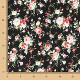 Popeline Algodão Mini Cretone Clássica Preto - Ribes y Casals