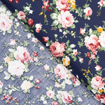 Popeline Algodão Mini Cretone Clássica Marinho - Ribes y Casals