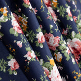 Popeline Algodão Mini Cretone Clássica Marinho - Ribes y Casals