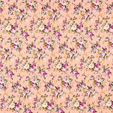 Popeline Algodão Mini Cretone Clássica Rosa - Ribes y Casals