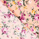 Popeline Algodão Mini Cretone Clássica Rosa - Ribes y Casals