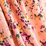 Popeline Algodão Mini Cretone Clássica Rosa - Ribes y Casals