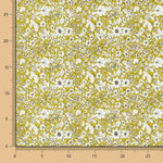 Popeline Algodão Flores Óleo - Ribes y Casals