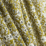 Popeline Algodão Flores Óleo - Ribes y Casals