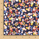 Popeline Algodão Limoeiro Marinho - Ribes y Casals