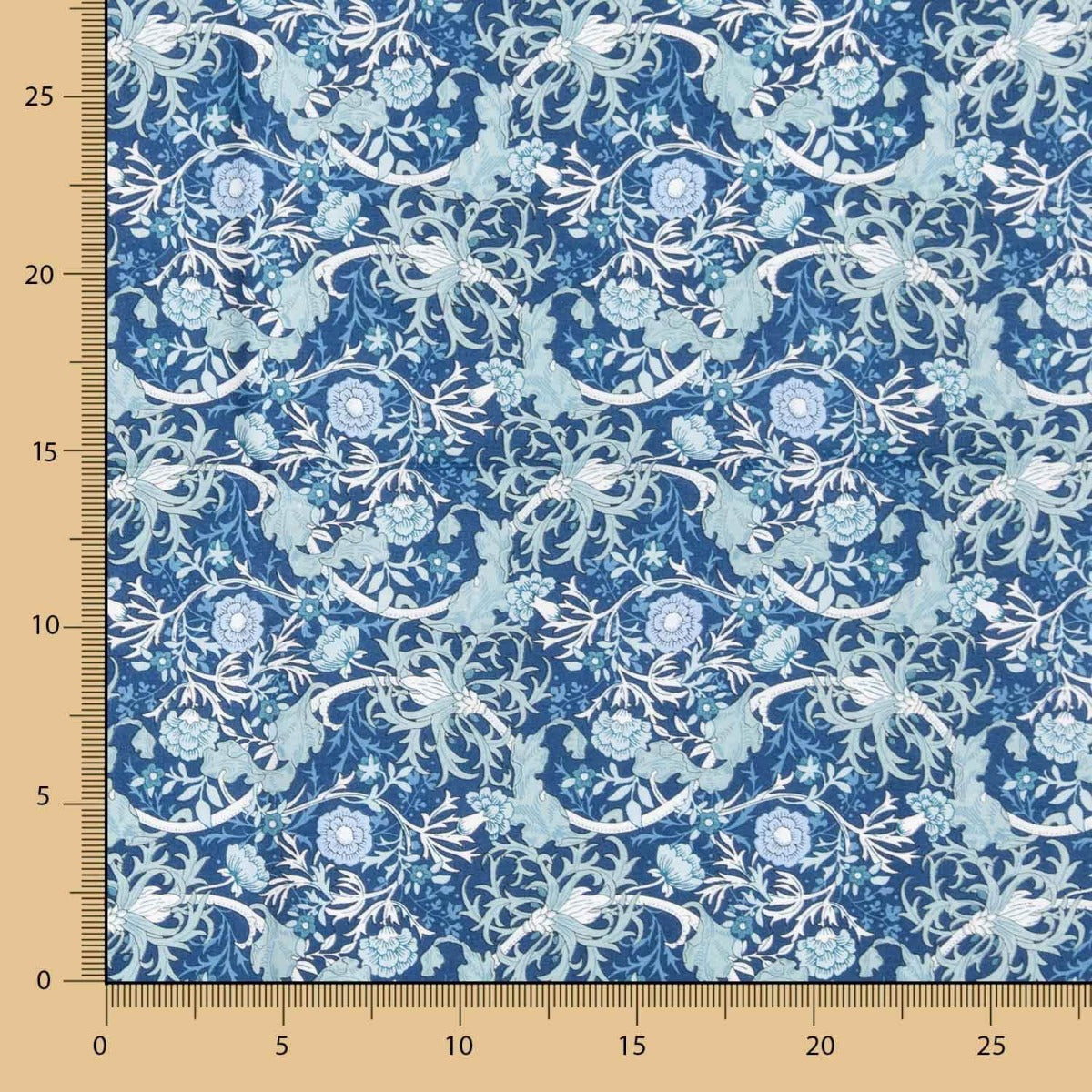 Popeline Algodão Renascentista Canard - Ribes y Casals