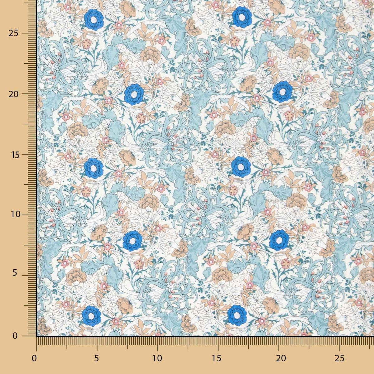 Popeline Algodão Renascentista Cru - Ribes y Casals