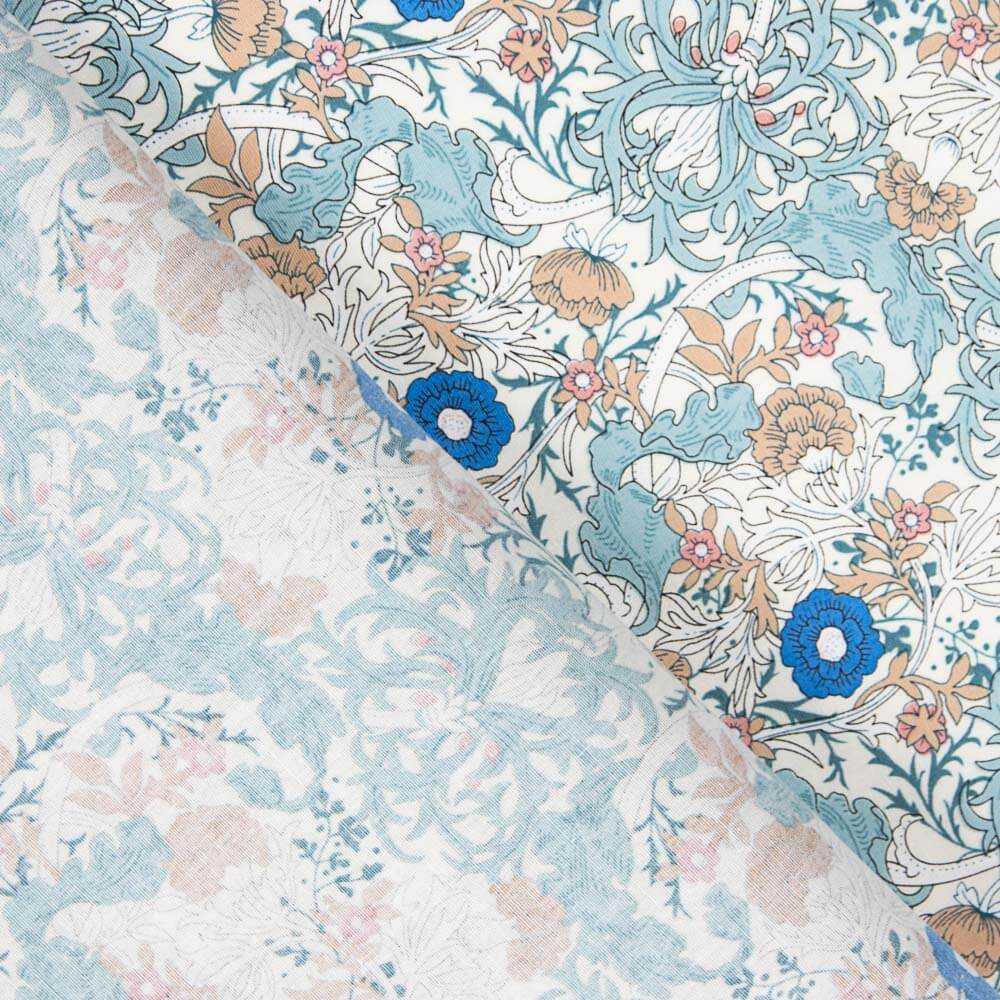 Popeline Algodão Renascentista Cru - Ribes y Casals