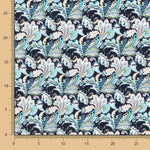 Popeline Algodão Caxemira Canard - Ribes y Casals