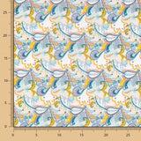 Popeline Algodão Caxemira Cinza Pérola - Ribes y Casals