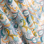 Popeline Algodão Caxemira Cinza Pérola - Ribes y Casals