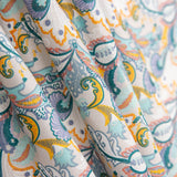 Popeline Algodão Caxemira Cinza Pérola - Ribes y Casals