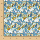 Popeline Algodão Caxemira Verde Oliva - Ribes y Casals