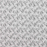 Popeline Algodão Flores Branco - Ribes y Casals