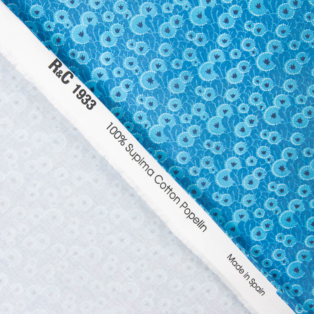 Popeline Algodão Supima Print 01 - Ribes y Casals
