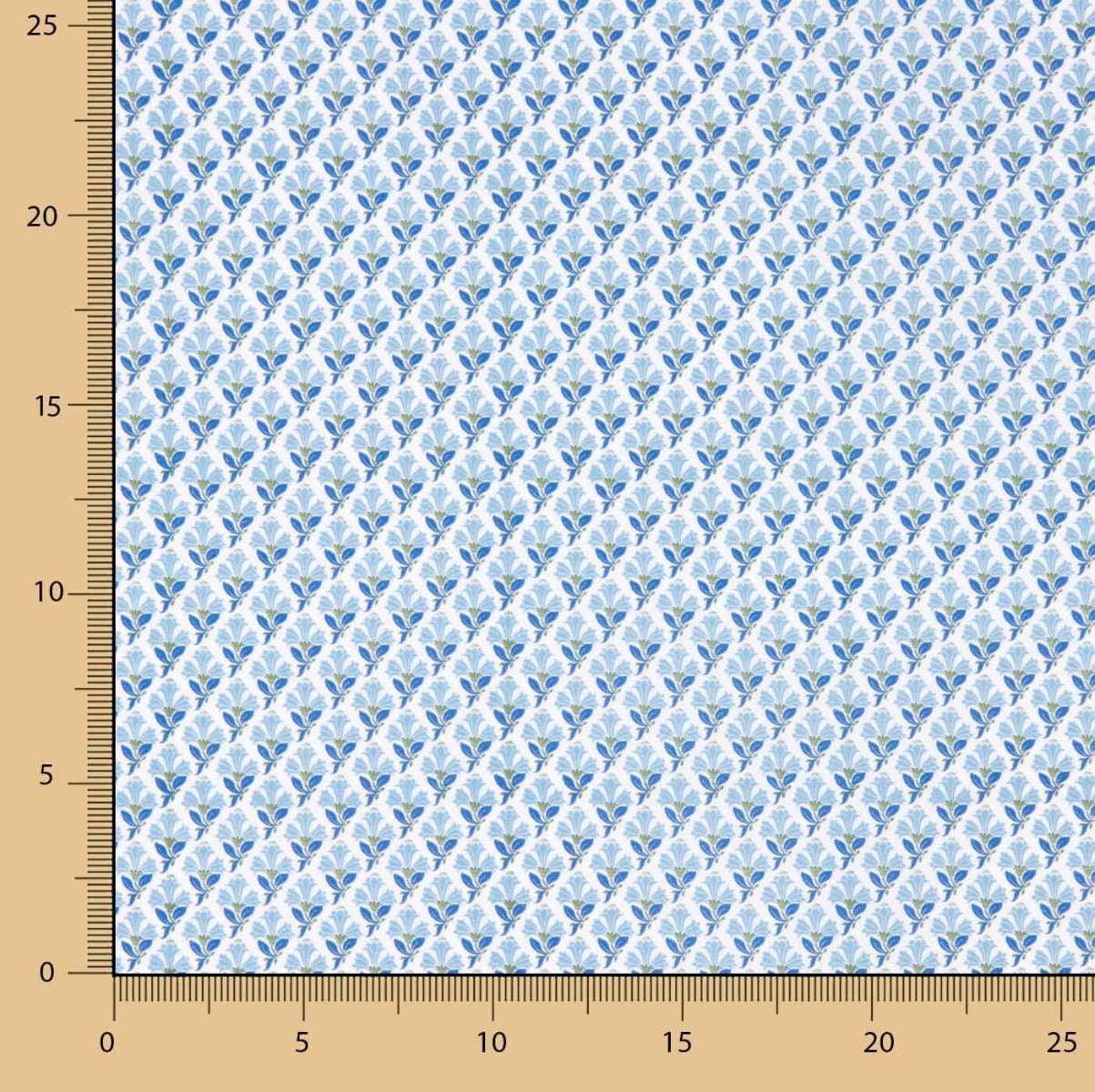 Popeline Algodão Supima Print 10 - Ribes y Casals
