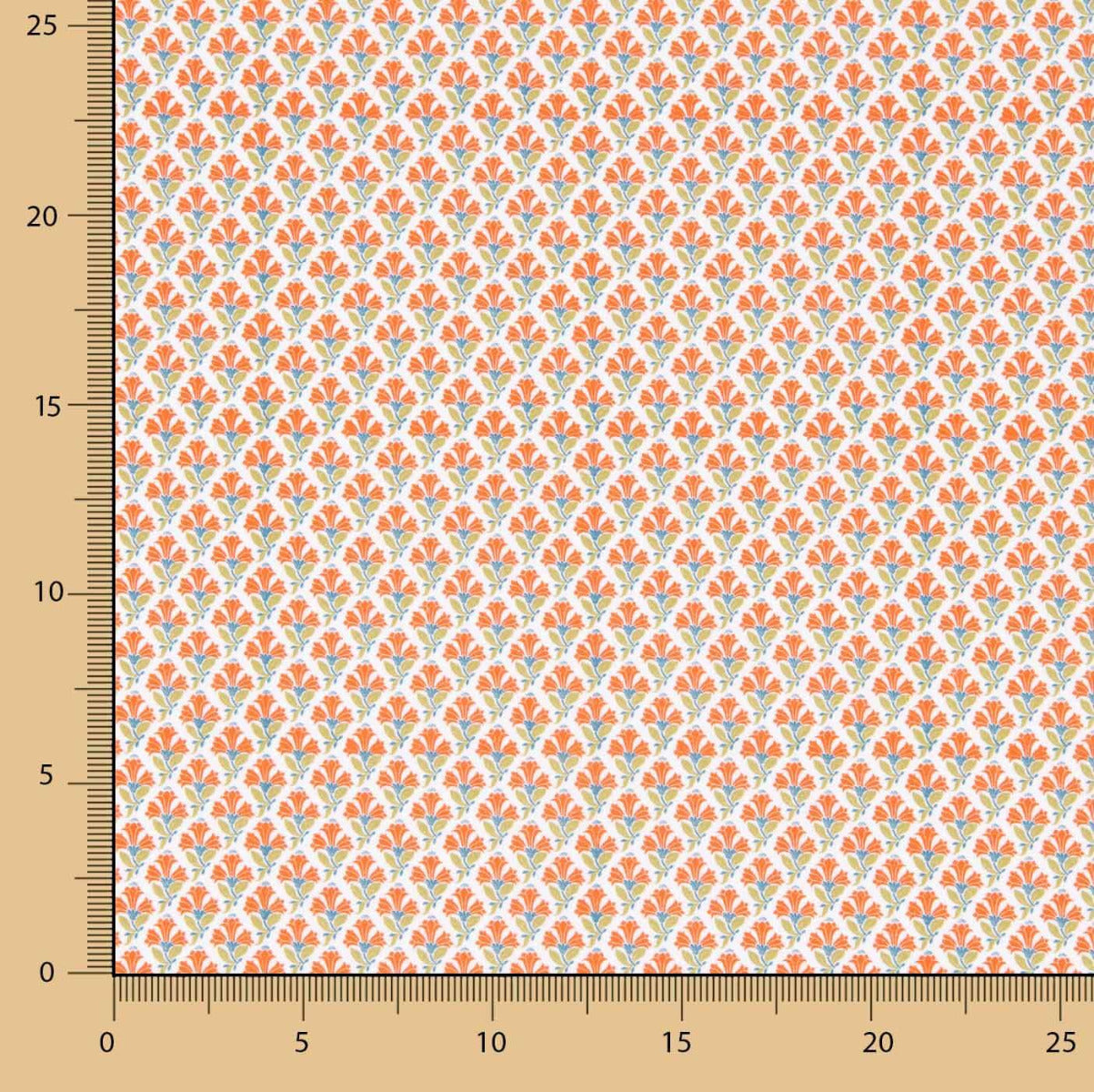 Popeline Algodão Supima Print 11 - Ribes y Casals