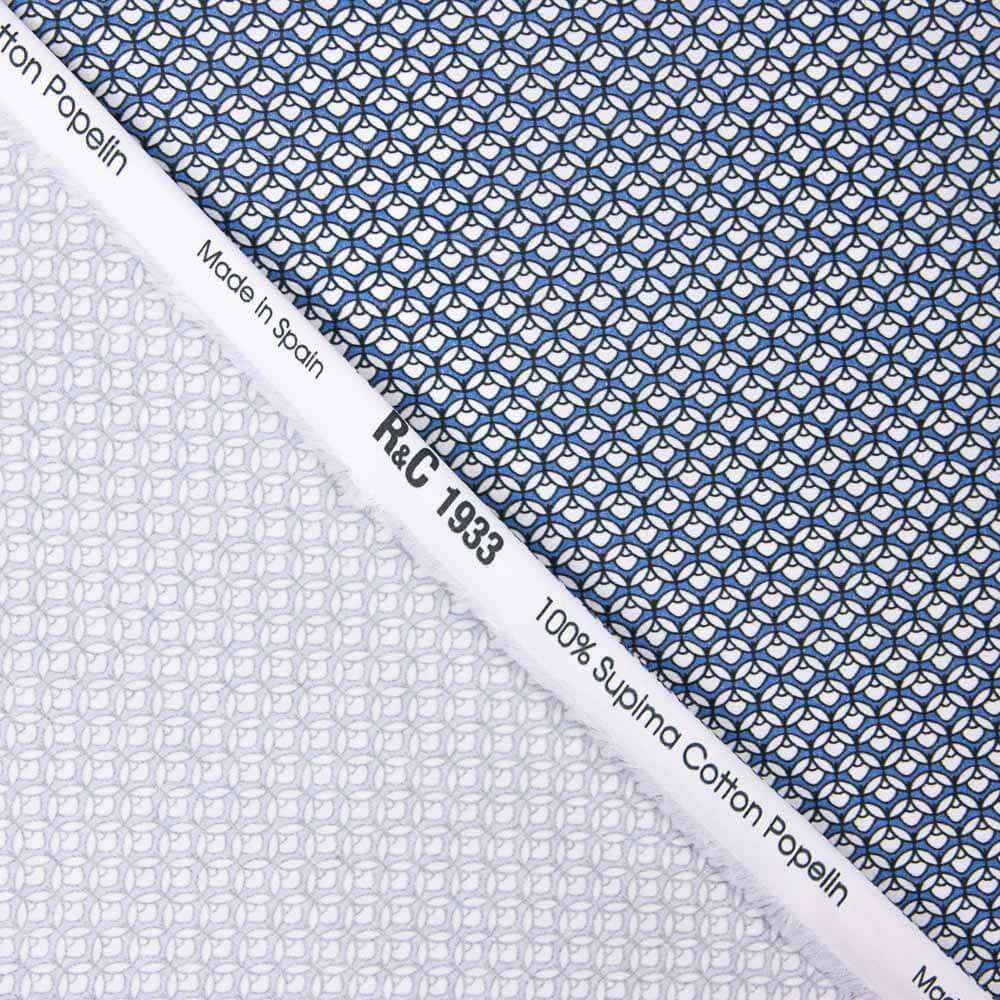 Popeline Algodão Supima Print 12 - Ribes y Casals