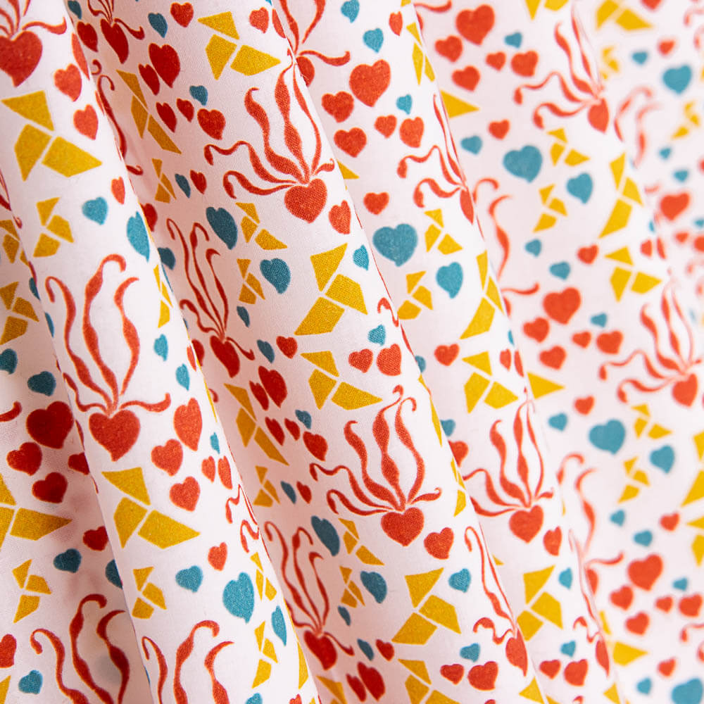 Popeline Algodão Supima Print 15 - Ribes y Casals