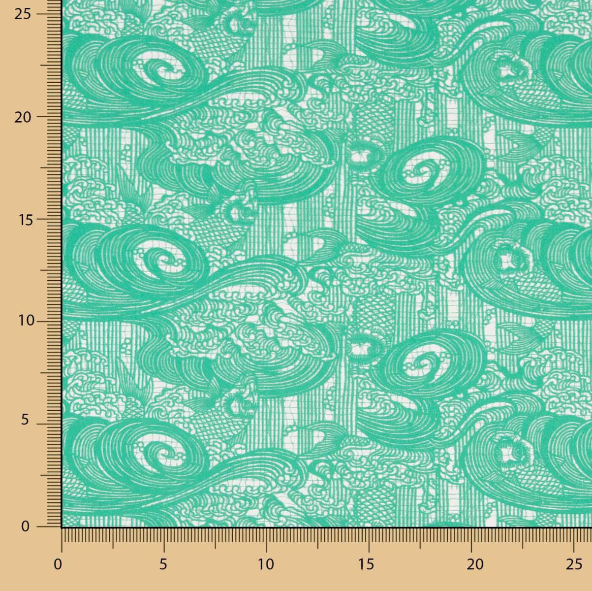 Popeline Algodão Supima Print 16 - Ribes y Casals