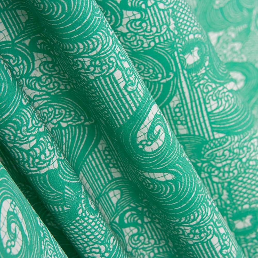 Popeline Algodão Supima Print 16 - Ribes y Casals