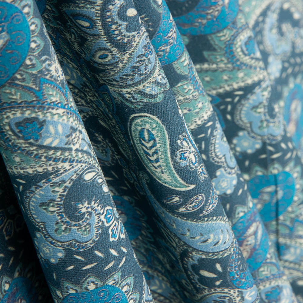 Popeline Algodão Supima Print 17 - Ribes y Casals