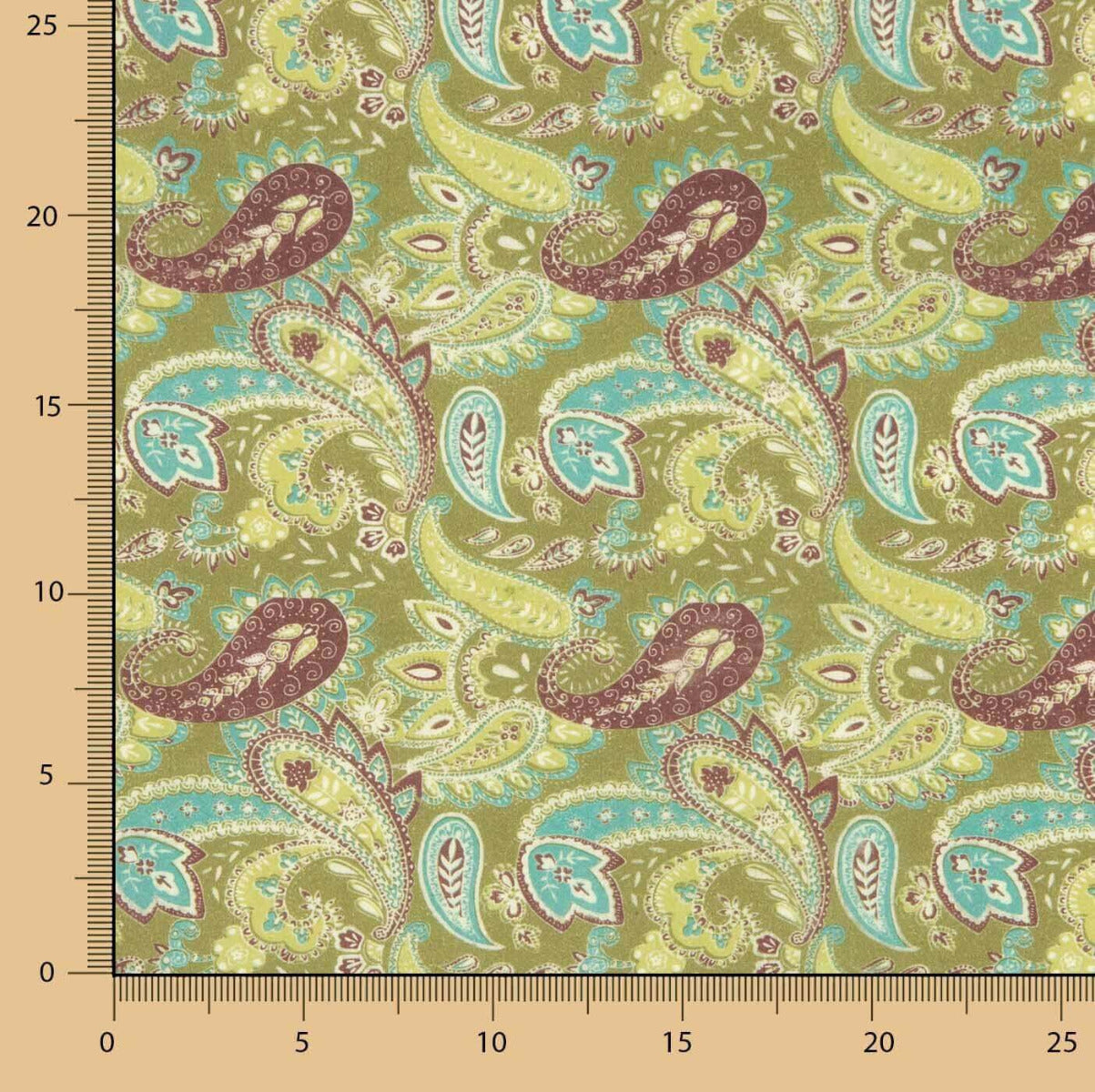 Popeline Algodão Supima Print 18 - Ribes y Casals