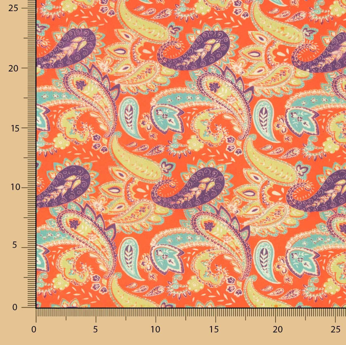 Popeline Algodão Supima Print 19 - Ribes y Casals