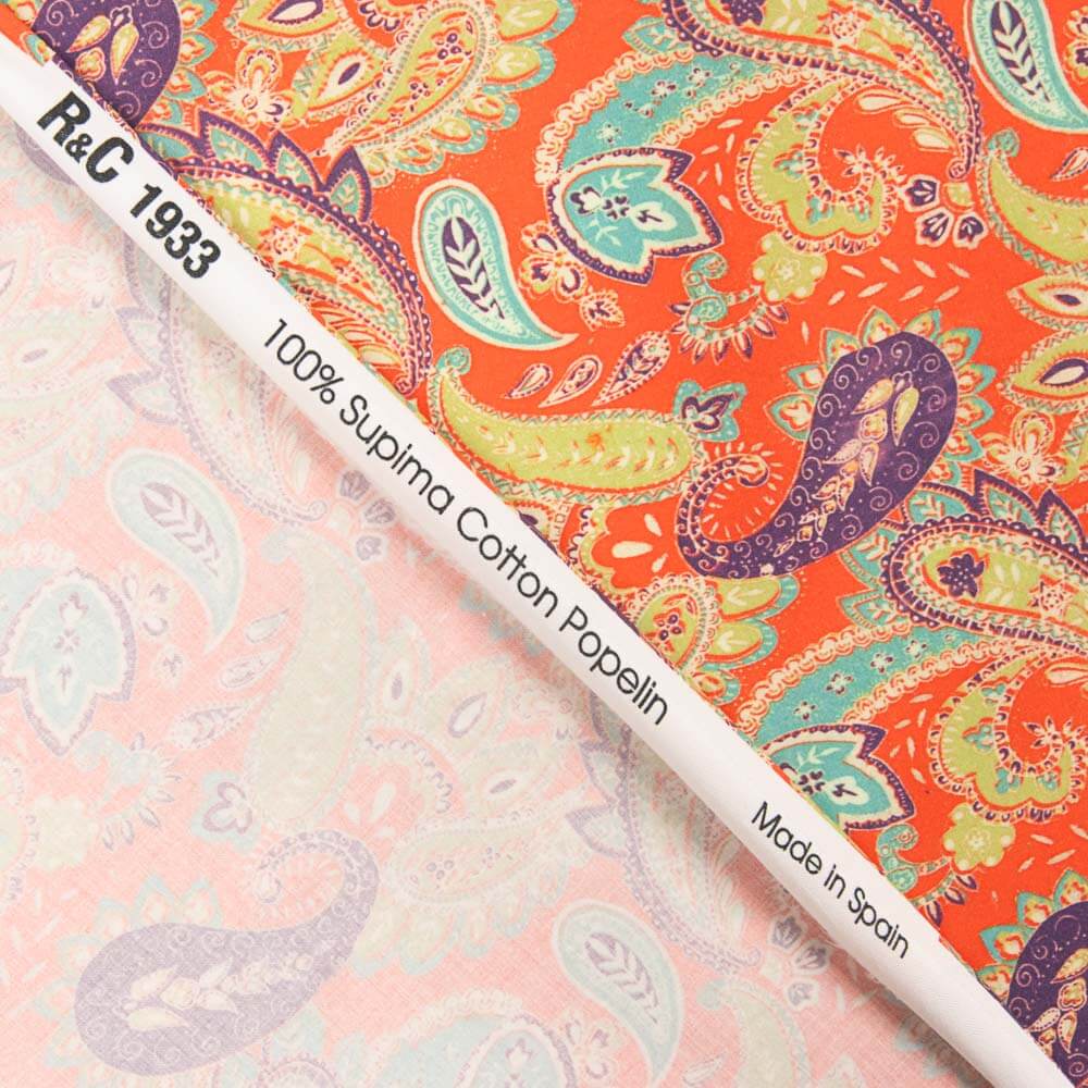 Popeline Algodão Supima Print 19 - Ribes y Casals