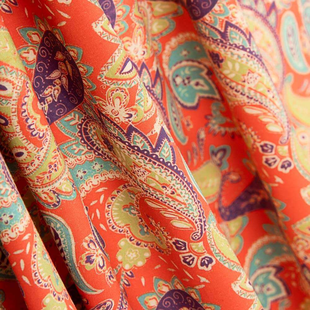 Popeline Algodão Supima Print 19 - Ribes y Casals