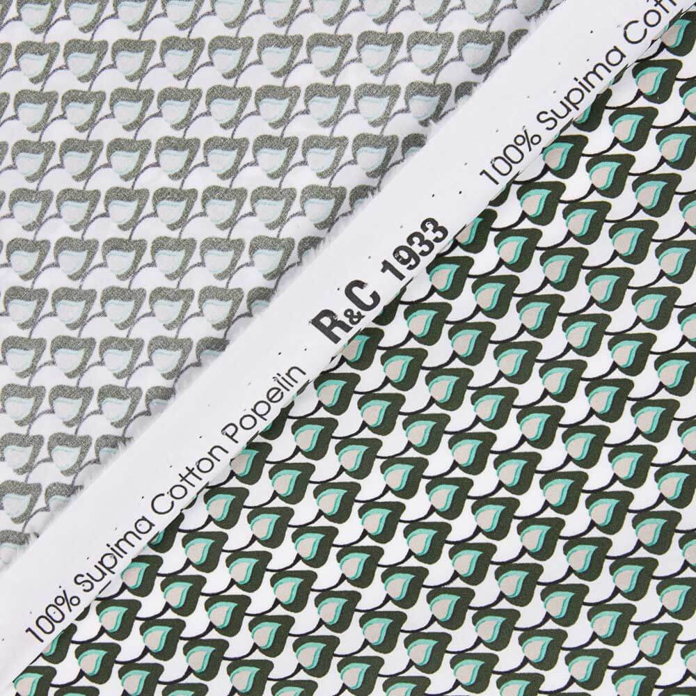 Popeline Algodão Supima Print 23 - Ribes y Casals