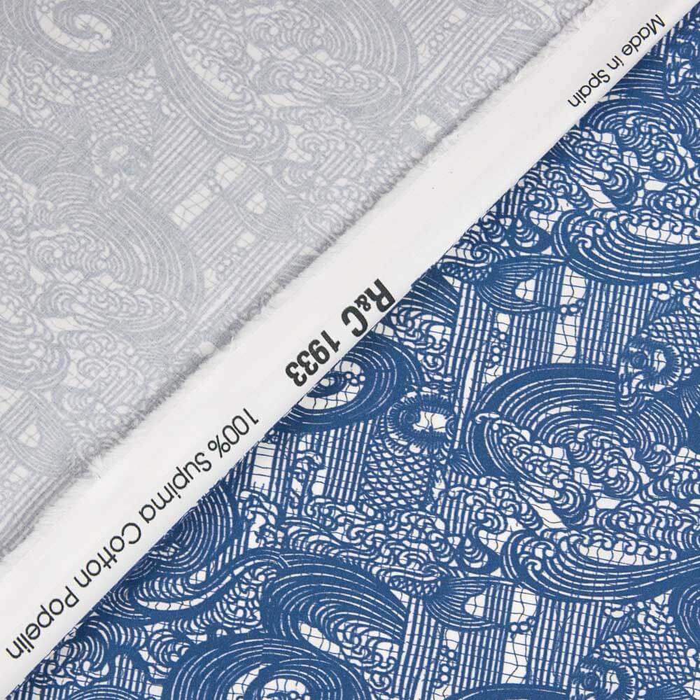 Popeline Algodão Supima Print 03 - Ribes y Casals