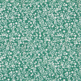 Algodão Antibacteriano Flores Verde - Ribes y Casals