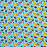 Algodão Sesame Street - Ribes y Casals