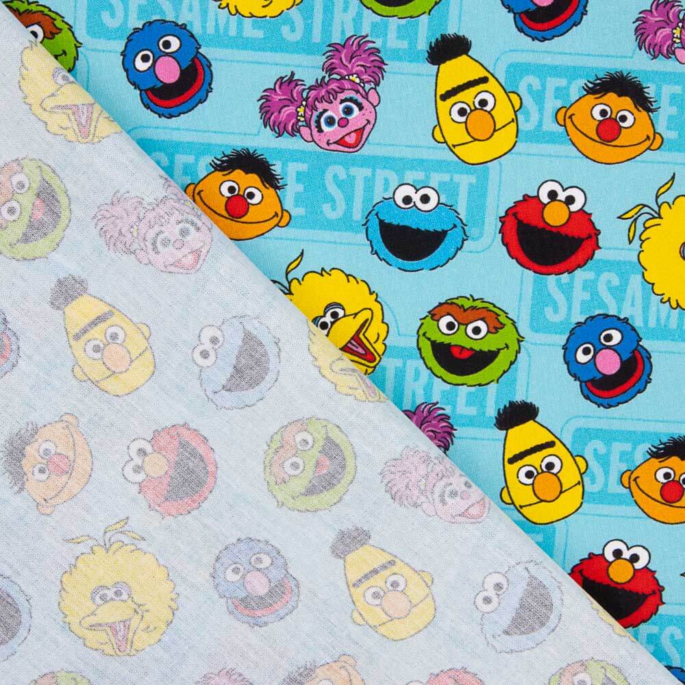 Algodão Sesame Street - Ribes y Casals
