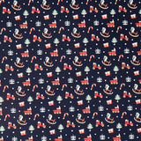 Algodão Balancé Natal Marinho - Ribes y Casals