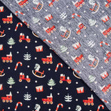 Algodão Balancé Natal Marinho - Ribes y Casals