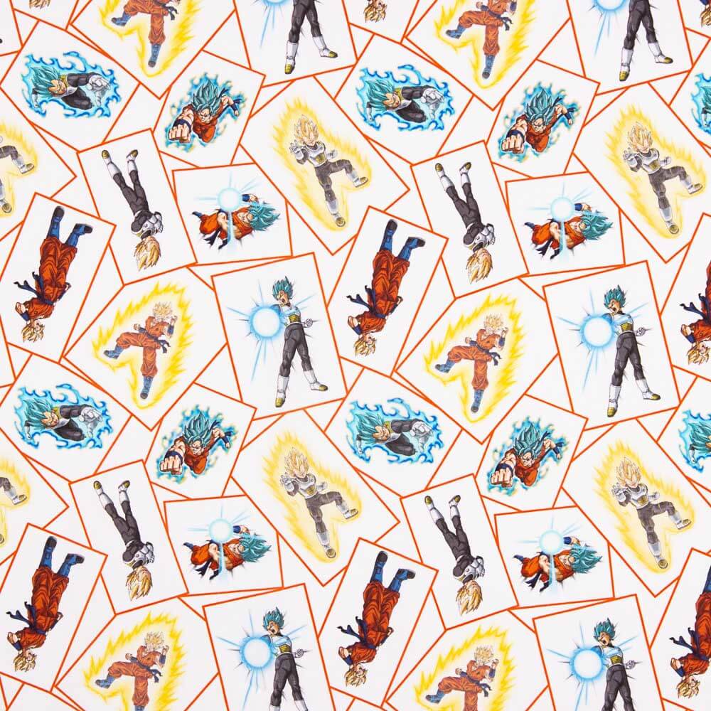 Algodão Dragon Ball Blanco - Ribes y Casals