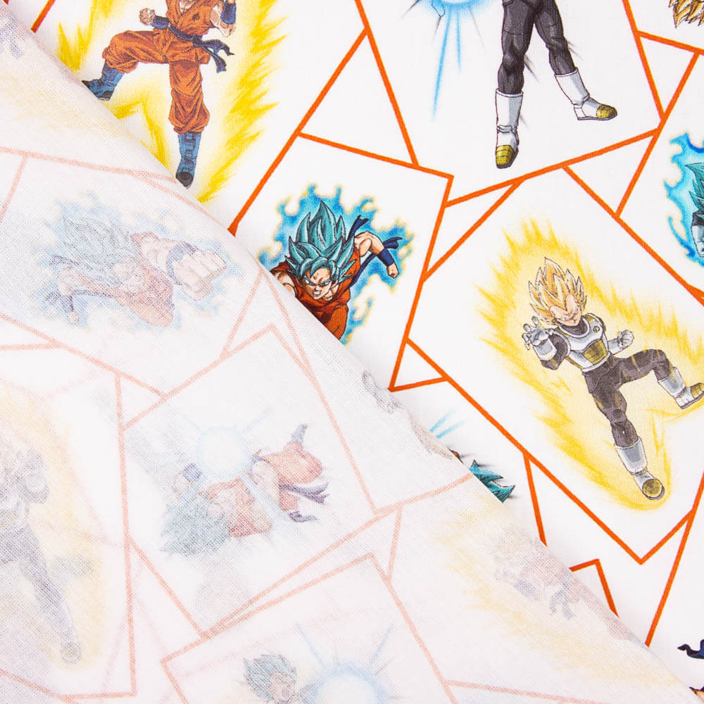Algodão Dragon Ball Blanco - Ribes y Casals