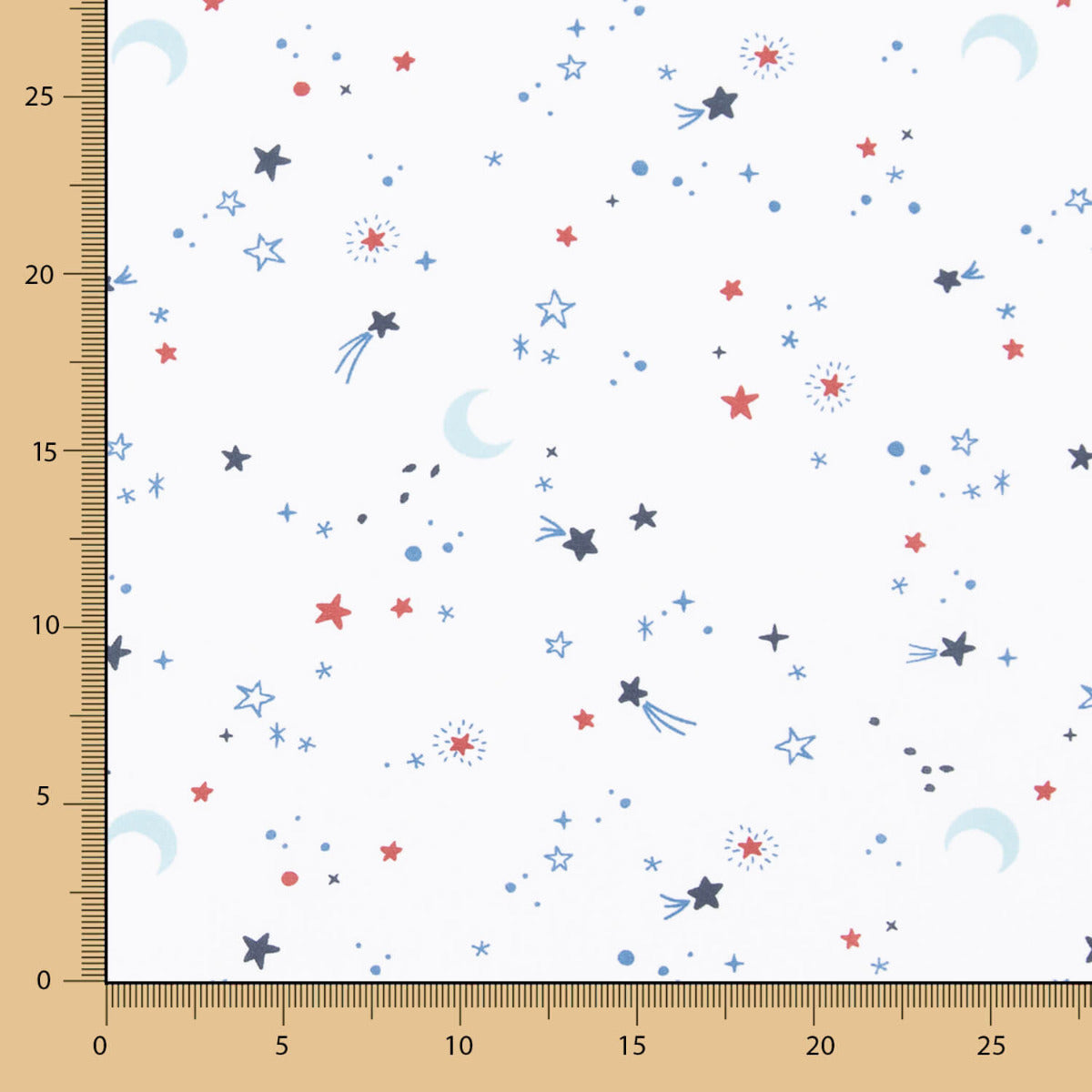 Popeline Constelação Azul Oeko-Tex® - Ribes y Casals