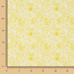 Algodão Bosque Mágico Amarelo - Ribes y Casals